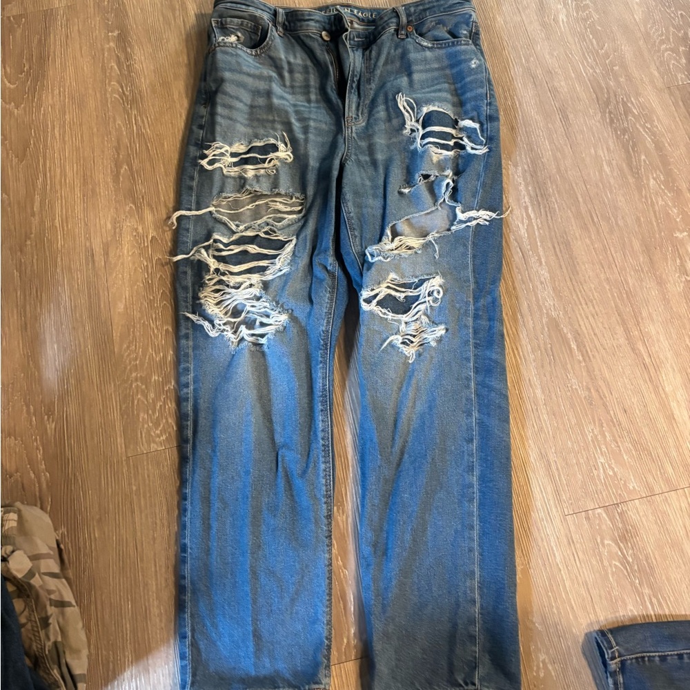 American Eagle Denim Ripped Jeans